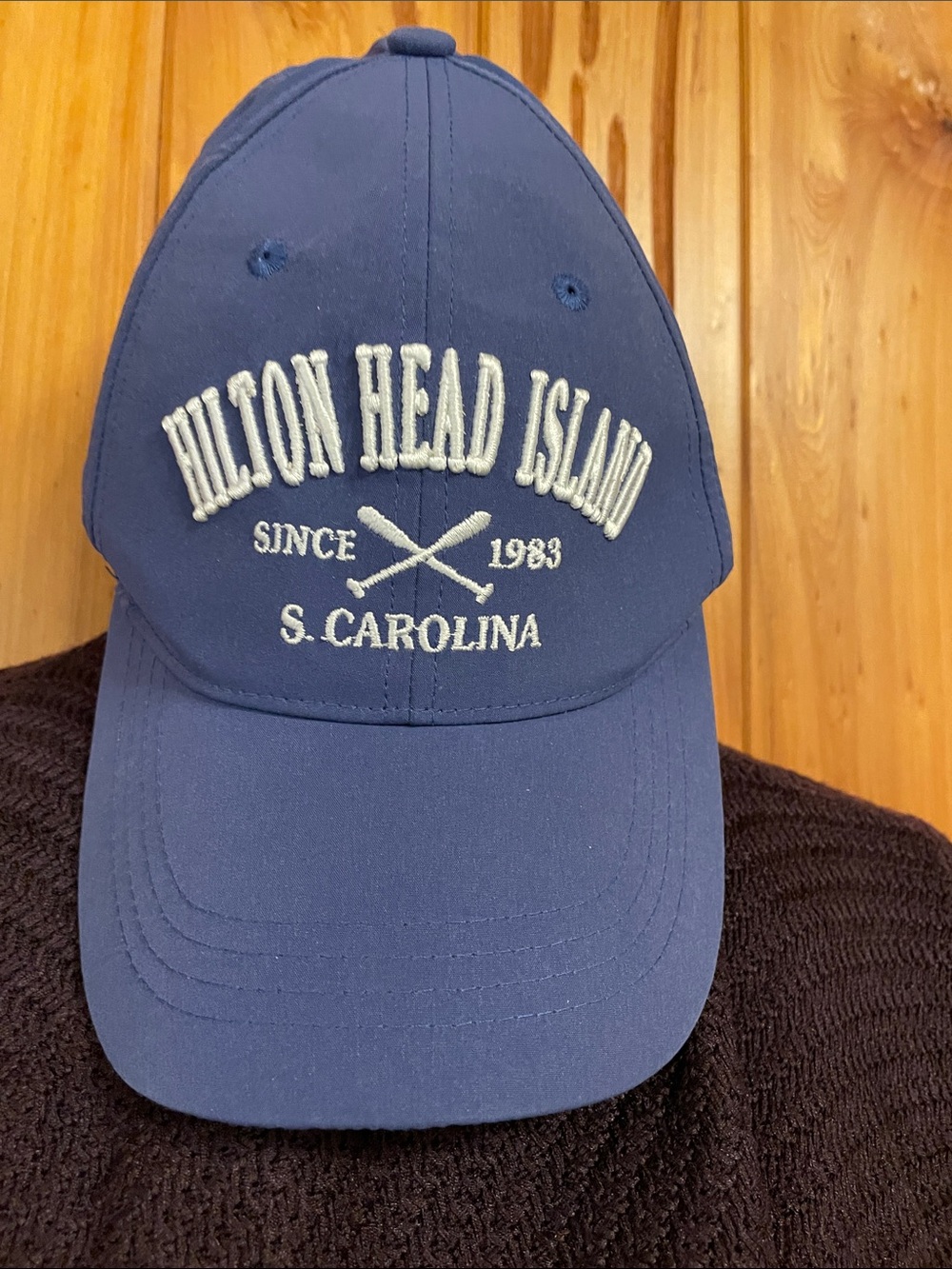 Hilton Head Island Blue Baseball Cap South Carolina sunkisskap